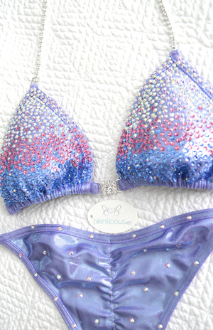 Lilac Fitness Competition Bikini Rental