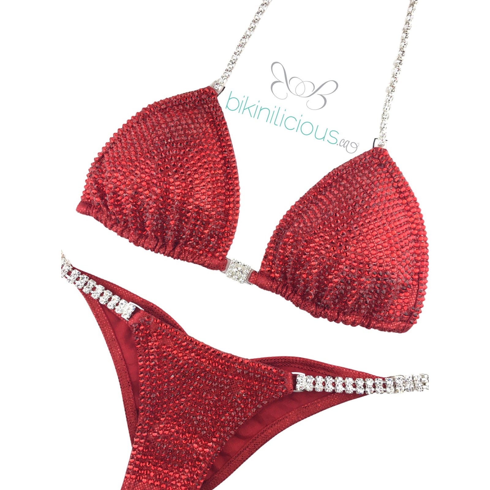 Cherry Red Competition Bikini