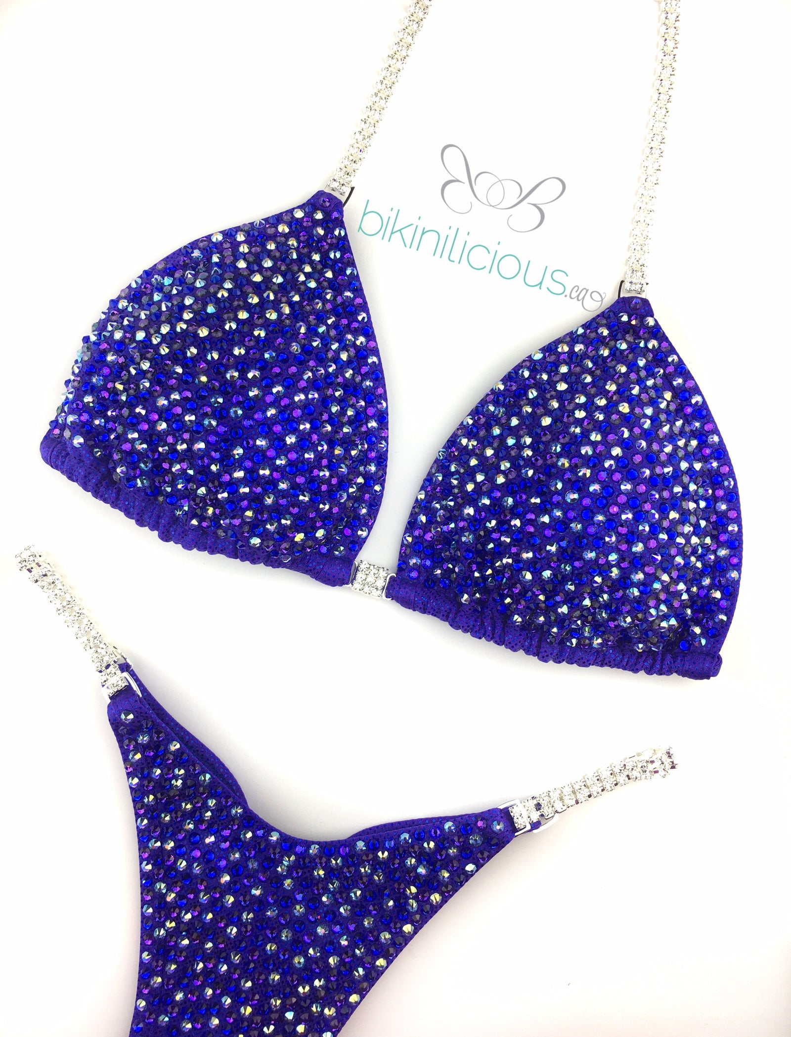 Royal Purple Blue Customized Competition Suit