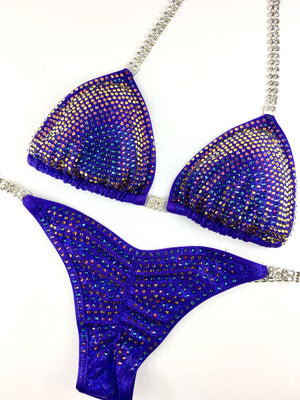 Blue Purple & Rainbow