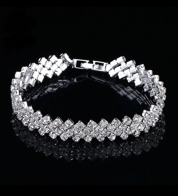 Jayden Rhinestone Bracelet