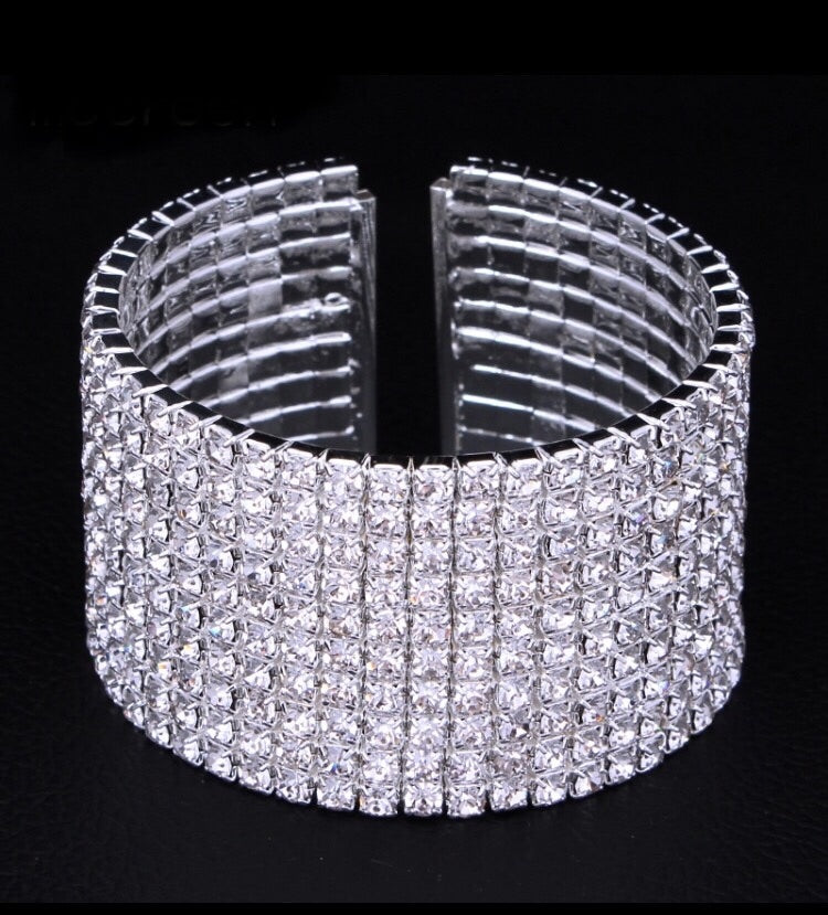 Khloe 10 Row Cuff Bracelet