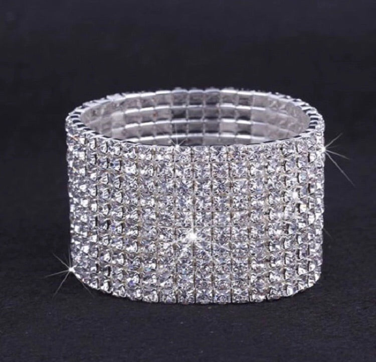 Maya 10 Row Stretch Bracelet