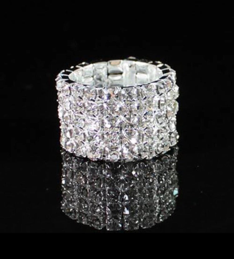 Valentina 4 Row Stretch Ring