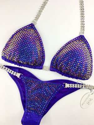 Blue Purple & Rainbow